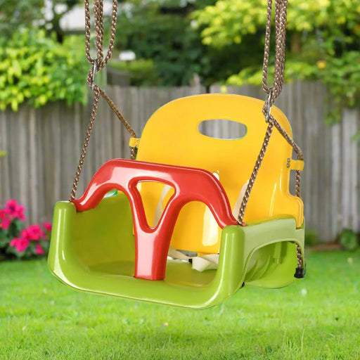 3-in-1 Detachable Kids Swing Seat with Safety Belt - Little and Giant Explorers Outsunny