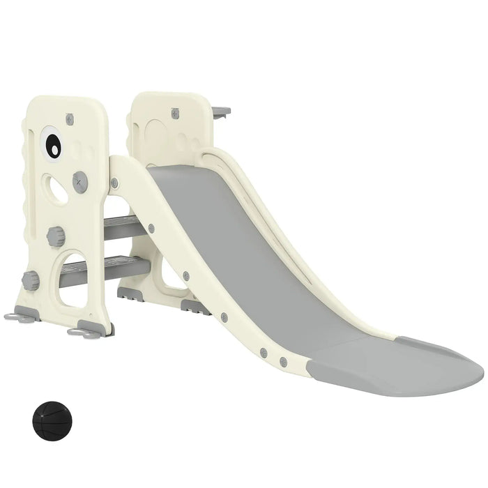 Dinosaur Kids Slide – 3-in-1 Climber and Basketball Hoop | AIYAPLAY - Little and Giant Explorers AIYAPLAY