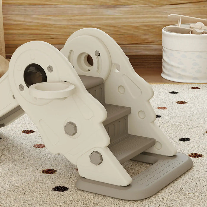 3-in-1 Kids Slide | Foldable Storage with Four-Zone Sliding System - Little and Giant Explorers AIYAPLAY