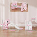 3-in-1 Giraffe Shape Climber Slide in Pink - Little and Giant Explorers AIYAPLAY