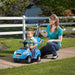 Stylish 3-in-1 Kids' Ride-On Push Car in Blue - Little and Giant Explorers Costway