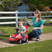 Stylish 3-in-1 Kids' Ride-On Push Car in Red - Little and Giant Explorers Costway