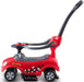 Stylish 3-in-1 Kids' Ride-On Push Car in Red - Little and Giant Explorers Costway