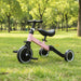 3-in-1 Kids Tricycle - Pink | Adjustable Handlebar and Seat - Ages 1 - 3 Years COSTWAY - Little and Giant Explorers Costway