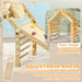 3-in-1 Toddler Climbing Frame | Foldable Pikler Triangle Set - Little and Giant Explorers AIYAPLAY