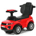 3-in-1 Ride-On Push Car – Red and Black | Stroller, Walker and Ride-On Toy COSTWAY - Little and Giant Explorers Costway