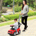 3-in-1 Ride-On Push Car – Red and Black | Stroller, Walker and Ride-On Toy COSTWAY - Little and Giant Explorers Costway
