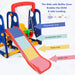3-in-1 Toddler Climber with Slide, Swing and Basketball Hoop | Outdoor and Indoor Playset COSTWAY - Little and Giant Explorers Costway