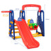 3-in-1 Toddler Climber with Slide, Swing and Basketball Hoop | Outdoor and Indoor Playset COSTWAY - Little and Giant Explorers Costway