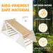 3-in-1 Wooden Climbing Set – White | Montessori Triangle Ladders with Reversible Ramp COSTWAY - Little and Giant Explorers Costway