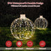3-Pack LED Christmas Light Balls | Outdoor and Indoor Festive Spheres - 360 LED Lights COSTWAY - Little and Giant Explorers Costway