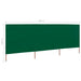 3-Panel Garden Wind Screen – Green | 4m Outdoor Windbreak with Wooden Poles VIDAXL - Little and Giant Explorers vidaXL