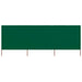 3-Panel Wind Screen in Green (400 x 160cm) - Little and Giant Explorers vidaXL