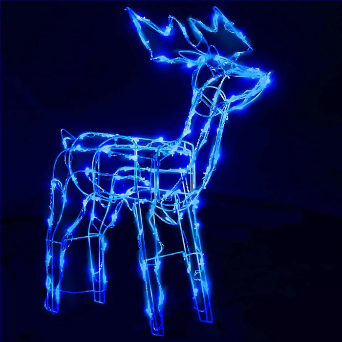 3 Piece Christmas Light Display Reindeers with 229 LEDs - Little and Giant Explorers vidaXL