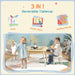 3-Piece Kids Activity Table and Chair Set - Bear Chairs | Flip-Top Design - Storage AIYAPLAY - Little and Giant Explorers AIYAPLAY