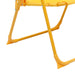 3 Piece Kids' Garden Bistro Set with Parasol in Yellow - Little and Giant Explorers vidaXL