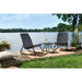 3 Piece Patio Furniture Set 'Rio' in Graphite - Little and Giant Explorers Keter