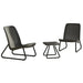 3 Piece Patio Furniture Set 'Rio' in Graphite - Little and Giant Explorers Keter