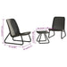 3 Piece Patio Furniture Set 'Rio' in Graphite - Little and Giant Explorers Keter