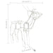 3 Piece Christmas Light Display Reindeers with 229 LEDs - Little and Giant Explorers vidaXL
