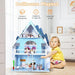 3-Storey Doll House With Furniture Accessories - Little and Giant Explorers Costway