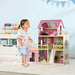 3 Storey Dolls House with 13 Pieces of Wooden Furniture and Accessories - Little and Giant Explorers AIYAPLAY