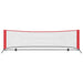 301cm Outdoor Tennis Net Set with Carry Bag - Black and Red | Polyester VIDAXL - Little and Giant Explorers vidaXL