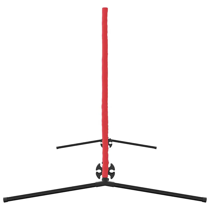 301cm Outdoor Tennis Net Set with Carry Bag - Black and Red | Polyester VIDAXL - Little and Giant Explorers vidaXL