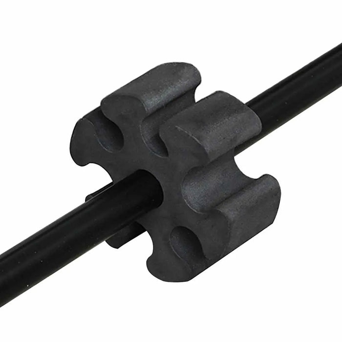 301cm Outdoor Tennis Net Set with Carry Bag - Black and Red | Polyester VIDAXL - Little and Giant Explorers vidaXL