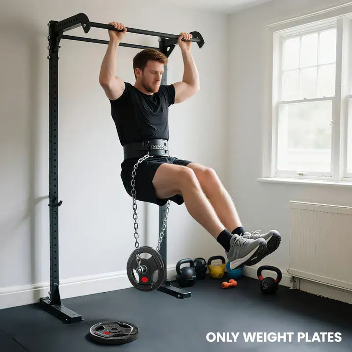 30kg Olympic Weight Plate Set – Black | 2x15kg Plates - Triple Grip and 5cm Centre Hole SPORTNOW - Little and Giant Explorers SPORTNOW