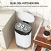 30L kitchen bin with lid in a kitchen setting