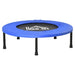 32" Mini Fitness Trampoline in Blue and Black - Little and Giant Explorers HOMCOM