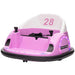 360° Rotation Kids Bumper Car with Remote Control in Pink - Little and Giant Explorers AIYAPLAY