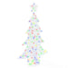 3D Acrylic Christmas Tree Decoration – Multicolour LED Lights | USB Powered VIDAXL - Little and Giant Explorers vidaXL