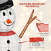 3FT Waterproof Lighted Christmas Snowman with 78 LEDs - Little and Giant Explorers Outsunny