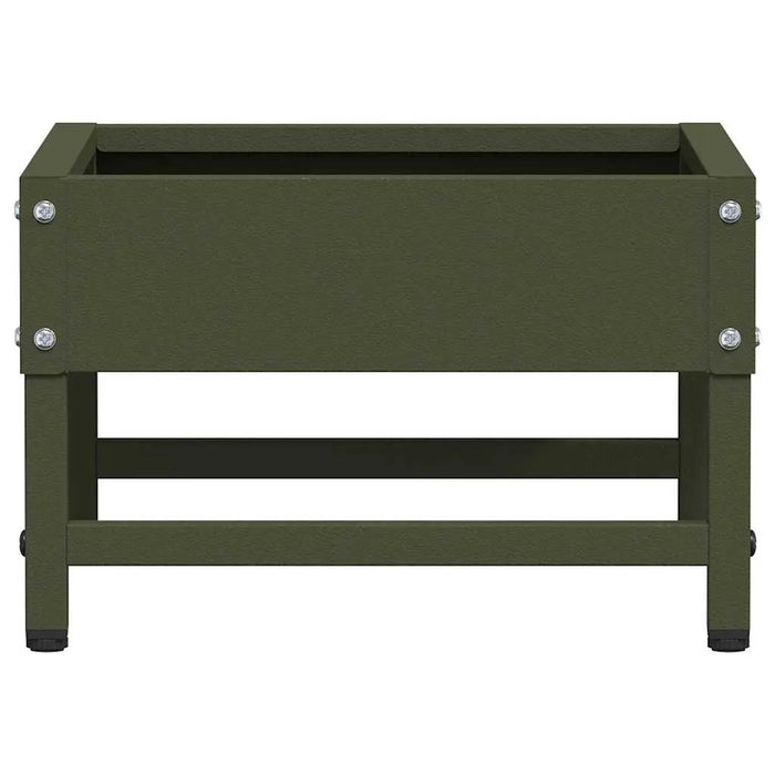 3kg Large Chicken Feeder – Olive Green | Drainage Holes and Vegetable Nail Holders VIDAXL - Little and Giant Explorers