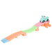3m Long Kids Roller Coaster Ride-On Track – Multicoloured | Sliding Car with Guardrails AIYAPLAY - Little and Giant Explorers AIYAPLAY