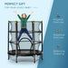 5.2FT Kids Trampoline with Safety Enclosure and Springless Design Ø140cm - Little and Giant Explorers HOMCOM