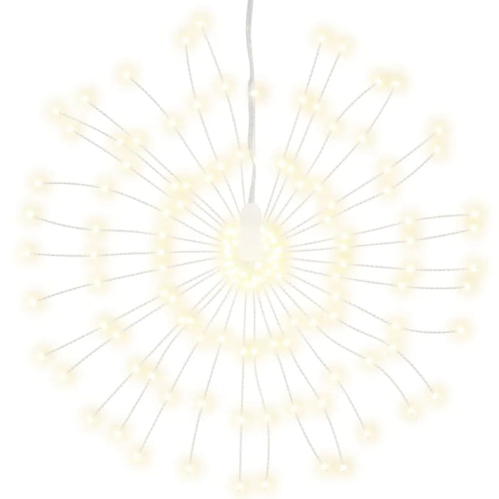 4 Christmas Starburst Lights with 140 LEDs in Warm White - Little and Giant Explorers vidaXL