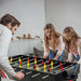 4-in-1 Multi Game Table – Black | Foosball, Hockey, Billiards and Table Tennis COSTWAY - Little and Giant Explorers Costway