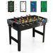 4-in-1 Multi Game Table – Black | Foosball, Hockey, Billiards and Table Tennis COSTWAY - Little and Giant Explorers Costway