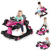 4-in-1 Race-Car Baby Walker with Adjustable Height and Speed - Little and Giant Explorers Costway