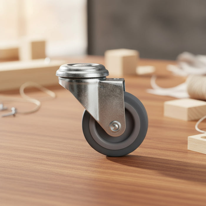 4 Bolt Hole Swivel Casters 50mm - Little and Giant Explorers vidaXL