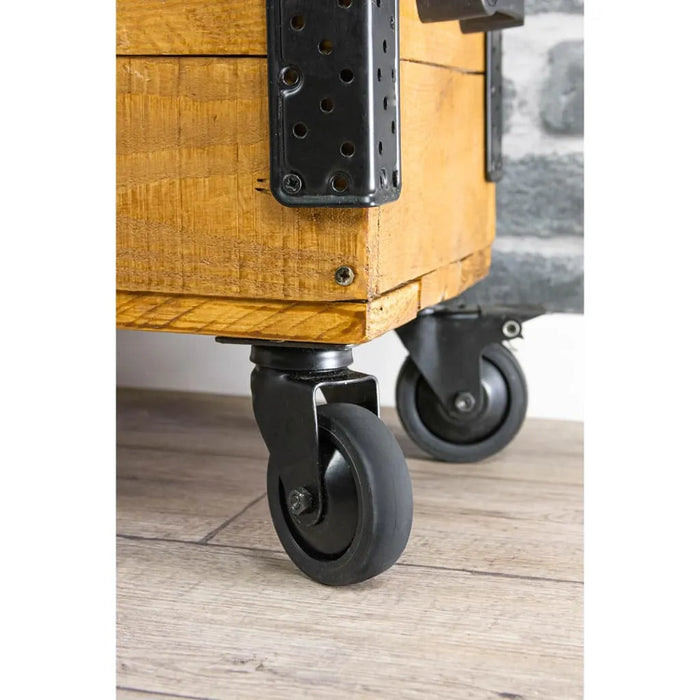 4 Swivel Caster Wheels in Black 75mm - Little and Giant Explorers Mac Lean