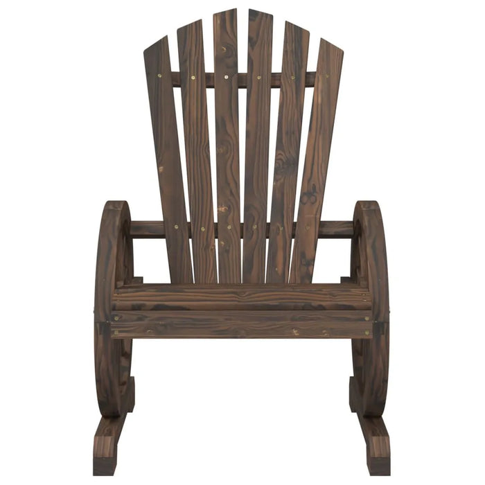 Garden Adirondack Chairs 4 pcs Solid Wood Fir - Little and Giant Explorers vidaXL