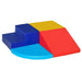 Four-piece kids soft play set with colorful foam blocks for early development