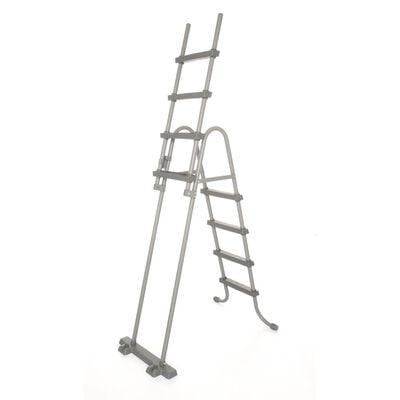 4-Step Pool Safety Ladder 'Flowclear' 122cm - Little and Giant Explorers Bestway