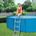 4-Step Pool Safety Ladder 'Flowclear' 122cm - Little and Giant Explorers Bestway