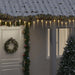 40 Christmas Icicle Lights in Warm White - Little and Giant Explorers vidaXL