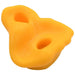 Yellow kids climbing stone hold for custom climbing wall play set